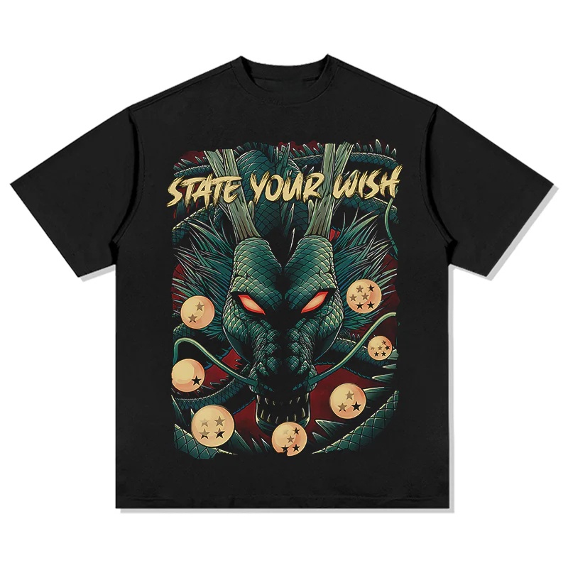 Street Fashion Japan - Anime Dragon Ball Shenron STATE YOUR