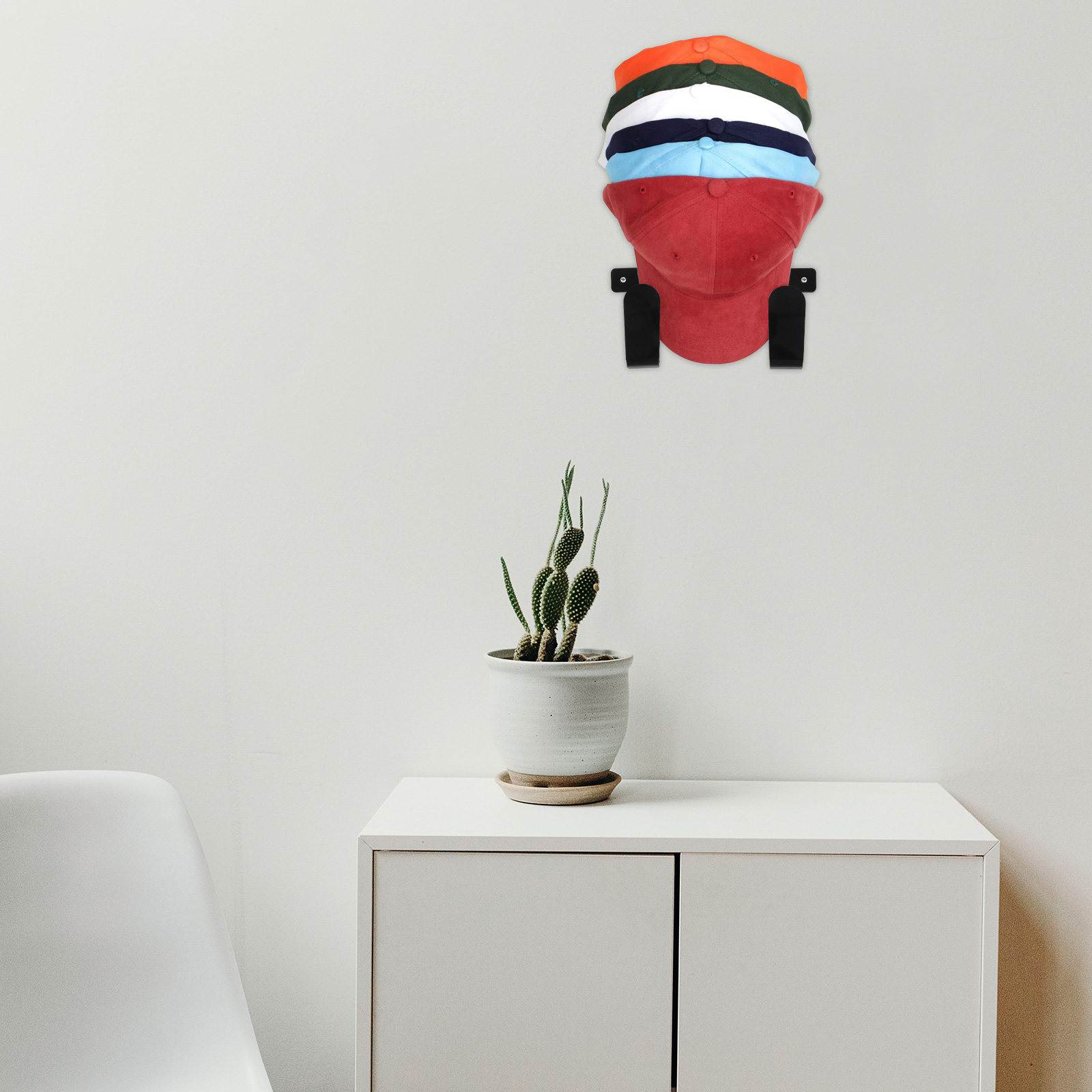 1Pair Baseball Cap Wall Organi - Baseball Cap Fitted ulasan dan harga