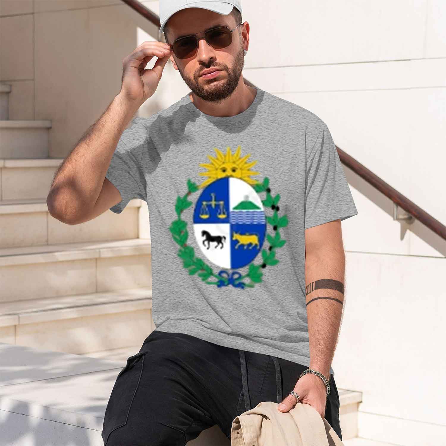 Coat of Arms of Uruguay Man Gr - Street Fashion China Models ulasan dan harga