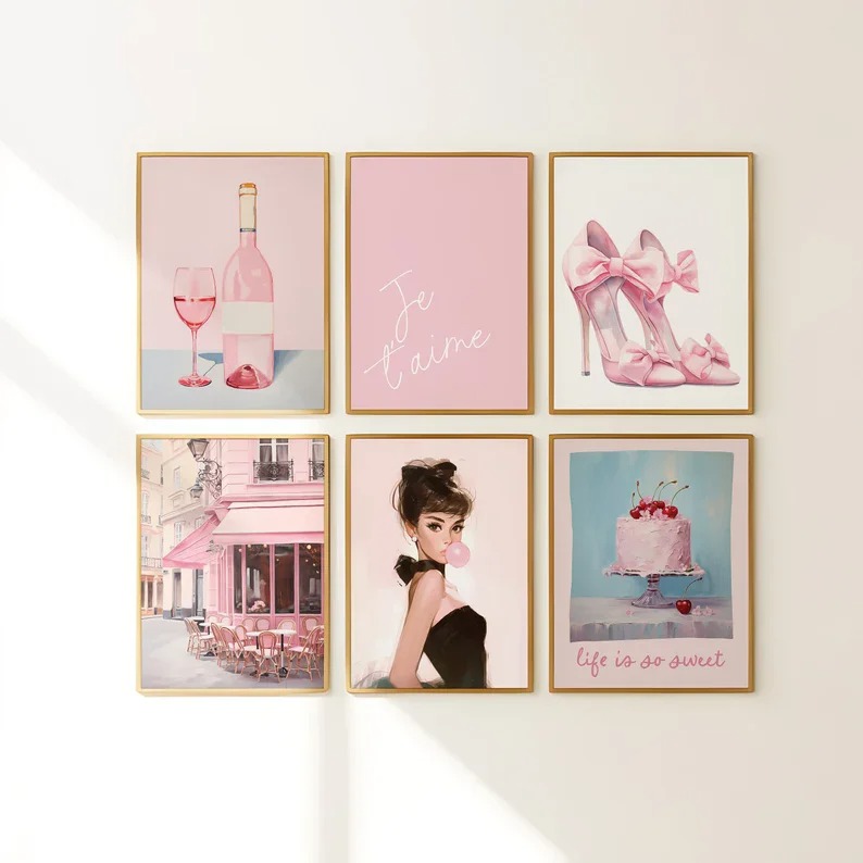 Coquette Trendy Paris Street B - Street Fashion Poster ulasan dan harga