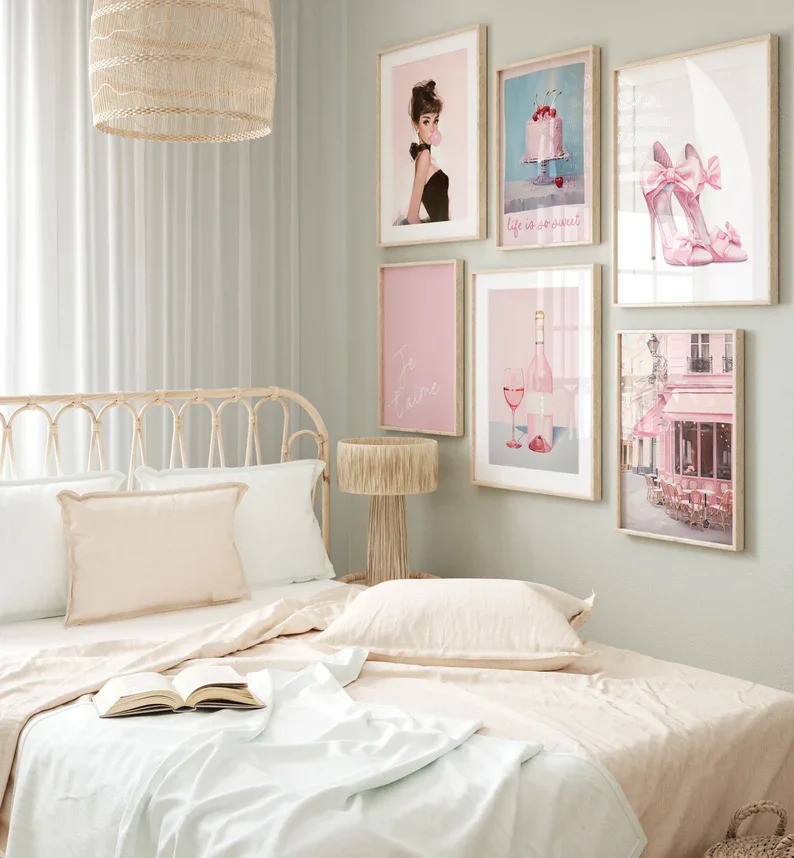 Coquette Trendy Paris Street B - Street Fashion Poster ulasan dan harga