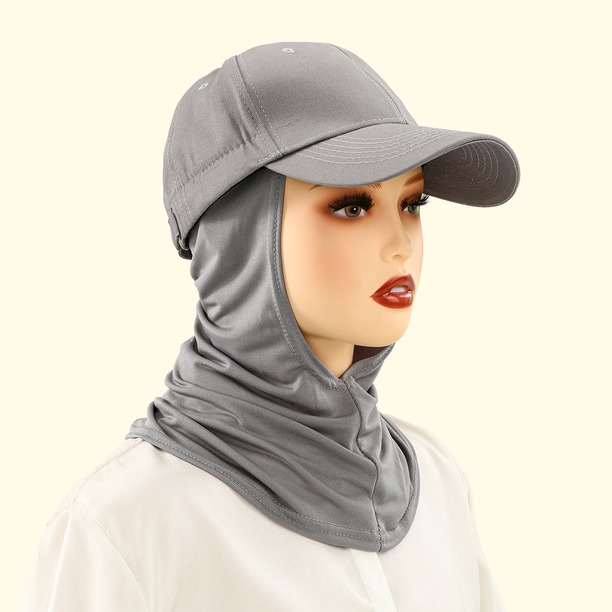 2PCS Muslim Hijab Instant Scar - Baseball Cap Fitted ulasan dan harga