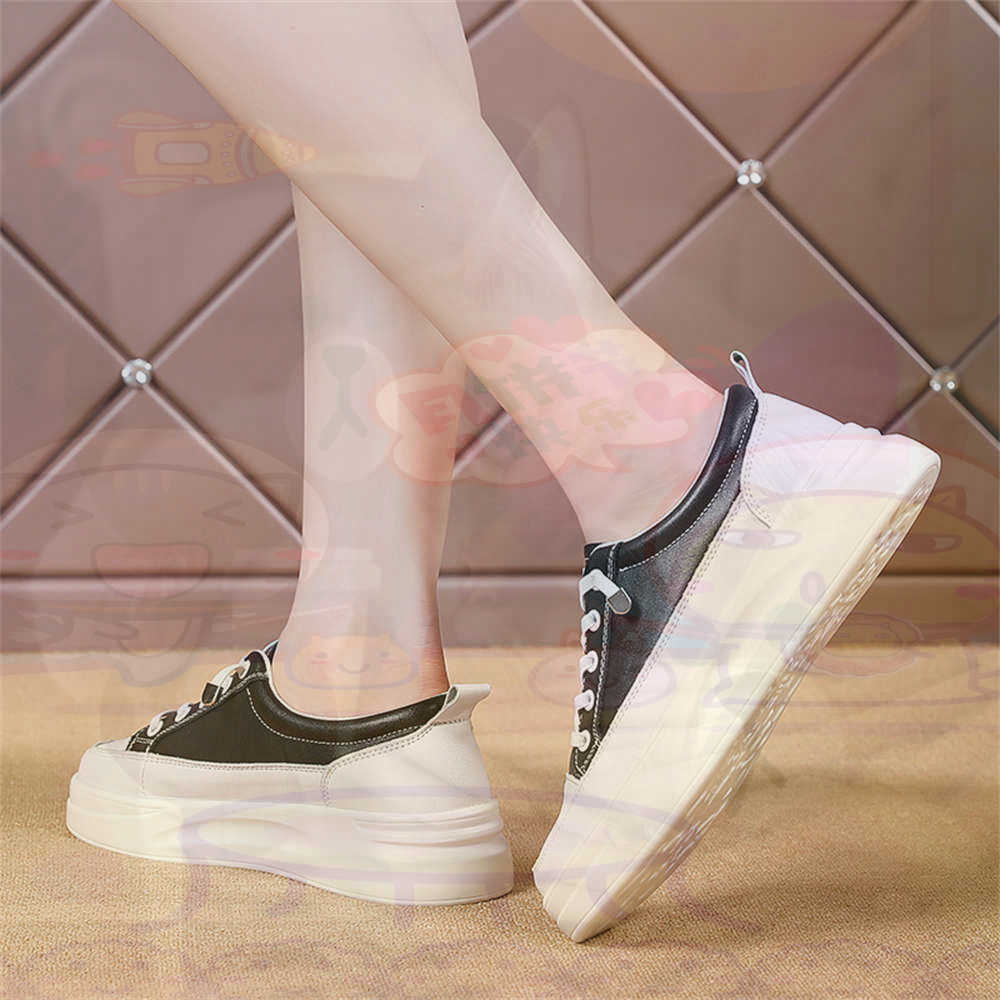 Lace-up Chunky Loafers Woman S - Street Fashion In Vietnam ulasan dan harga