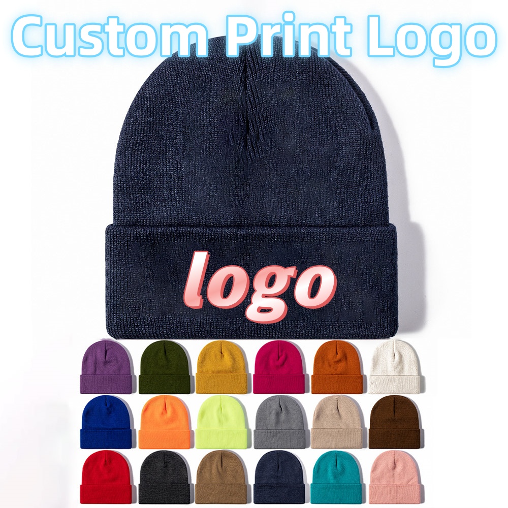 Customized Printed Logo Solid  - Baseball Cap Fitted ulasan dan harga