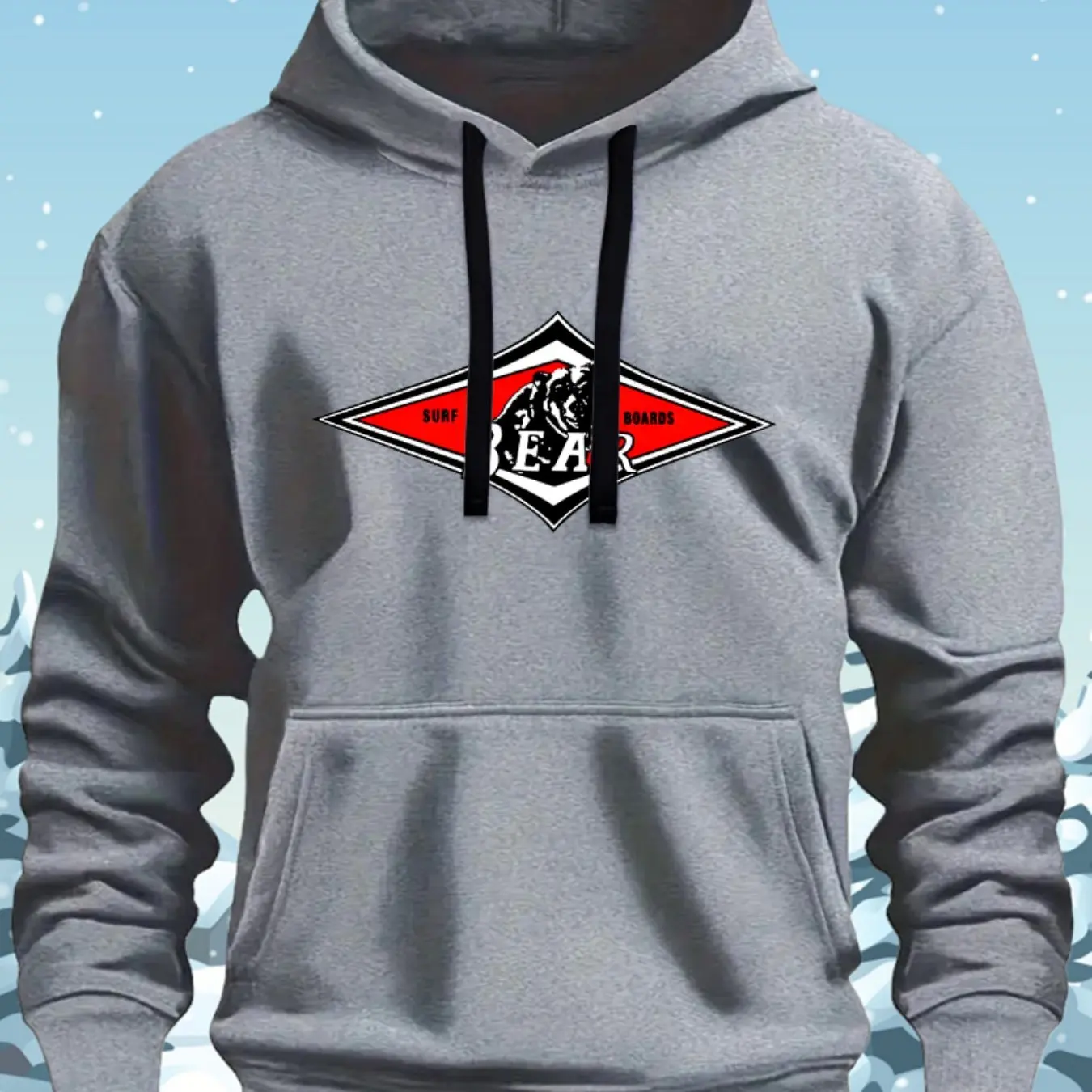 pring Autumn Casual Hoodie Out - Street Fashion Brand Logo ulasan dan harga