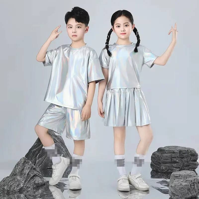 Boys and Girls Hip-hop Set Sil - Street Fashion Boy ulasan dan harga