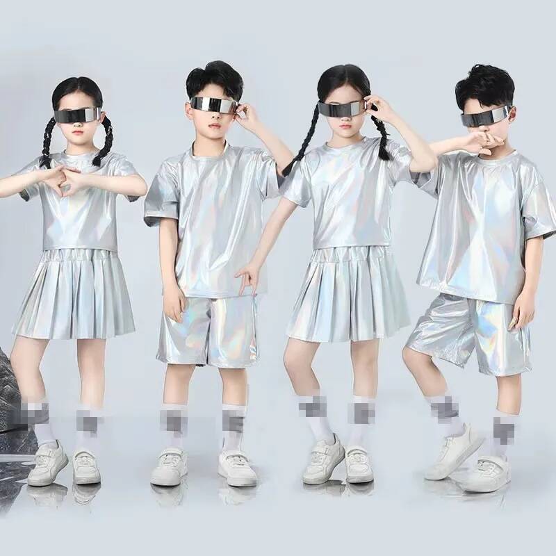 Boys and Girls Hip-hop Set Sil - Street Fashion Boy ulasan dan harga