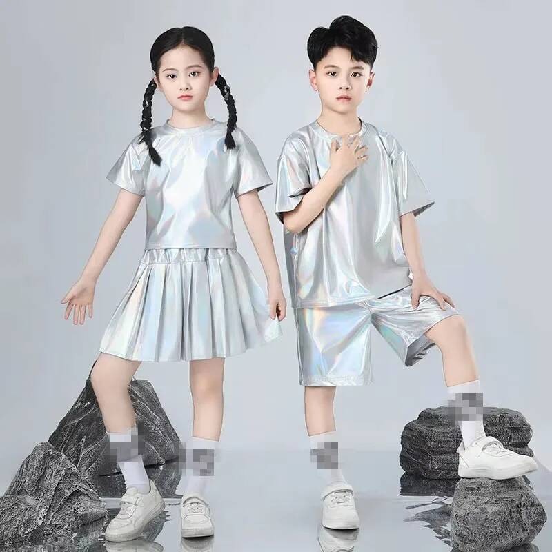 Boys and Girls Hip-hop Set Sil - Street Fashion Boy ulasan dan harga