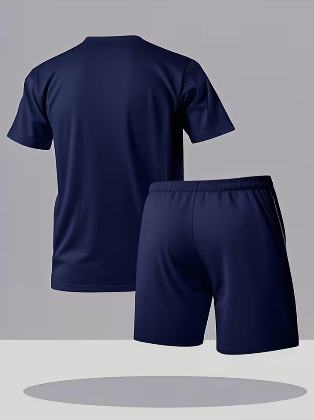 Men Quick Dry 2 Piece Sport Tr - Street Fashion In Paris ulasan dan harga