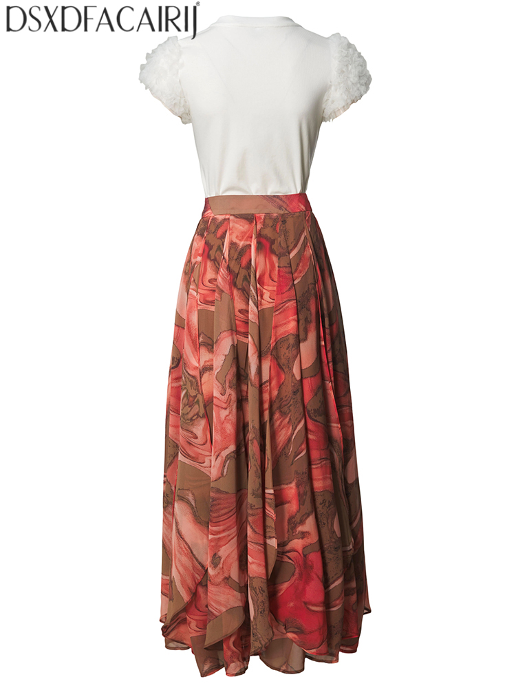 DSXDFACAIRIJ Women's O-Neck Sh - Street Fashion China Models ulasan dan harga
