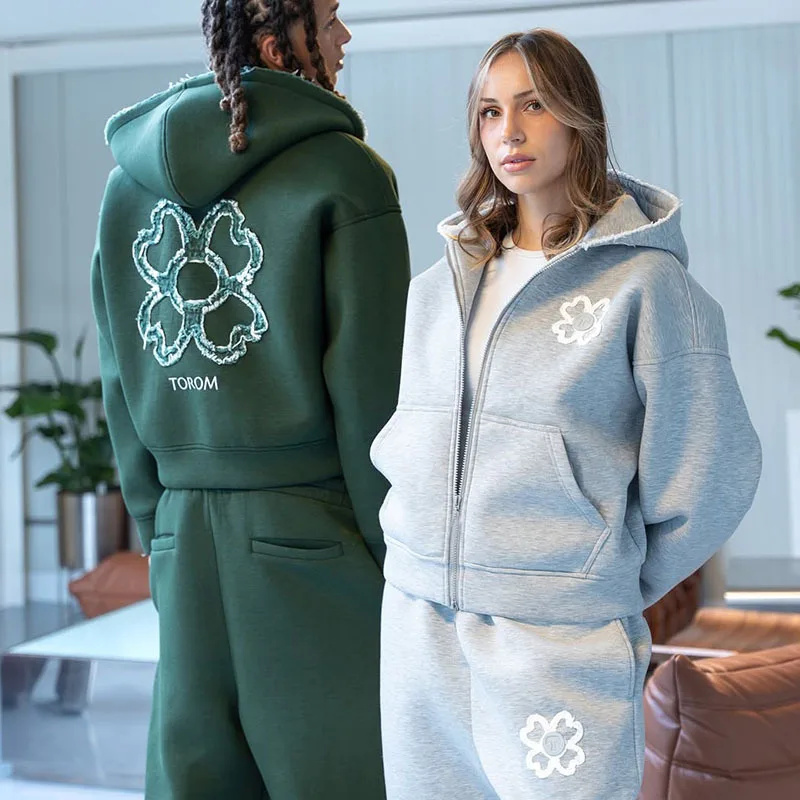 Spring Autumn Oversized 4 Leaf - Street Fashion Y2K ulasan dan harga