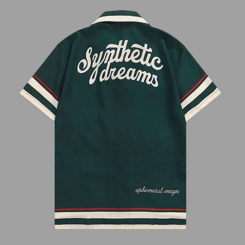Green Contrasting Color Retrol - Street Fashion Jacket Men ulasan dan harga