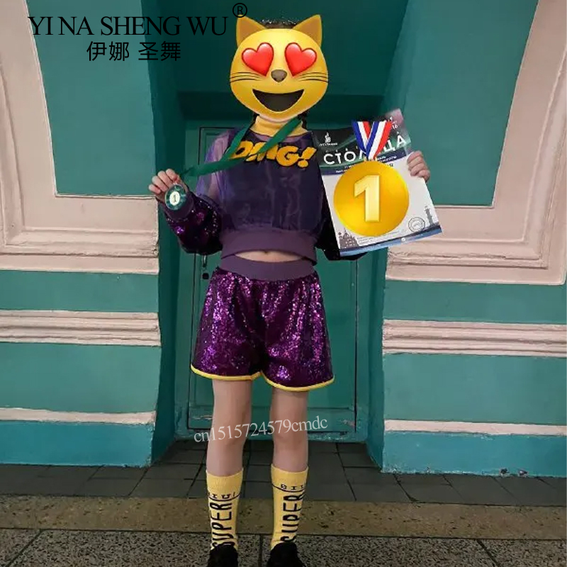 Girl's Jazz Dance Costume Chil - Street Fashion Outfit Girl ulasan dan harga
