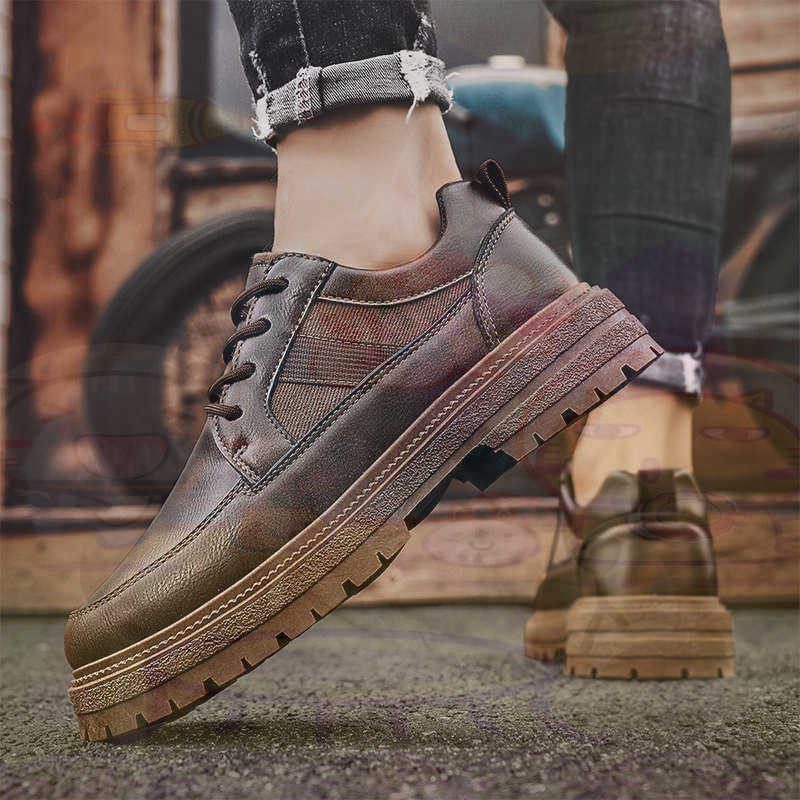 Dark Natural Leather Fashion T - Street Fashion In Vietnam ulasan dan harga