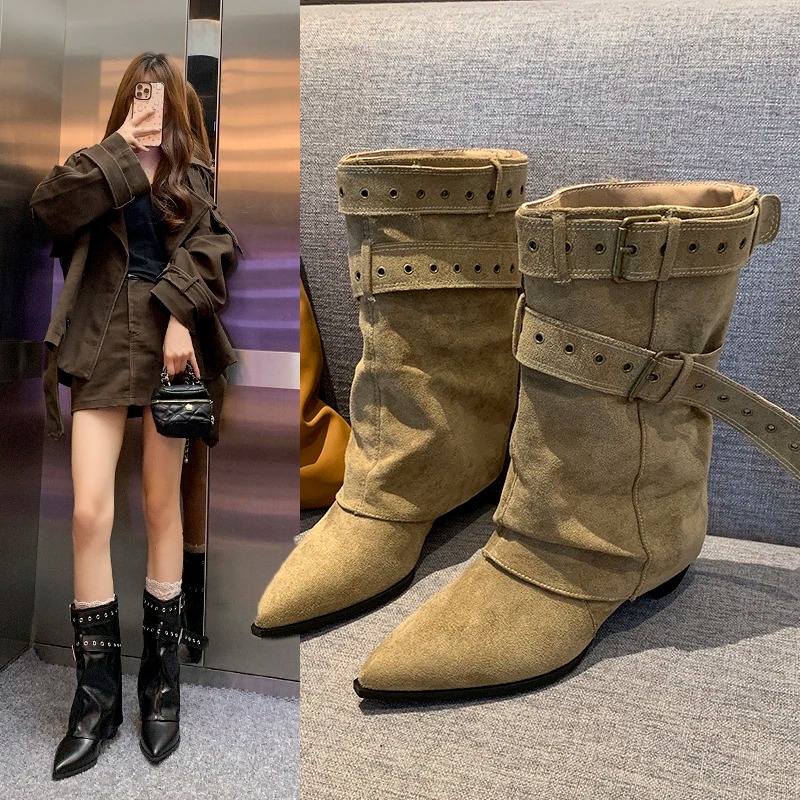 2025 Pointed Toe Women's Winte - Street Fashion Trends ulasan dan harga