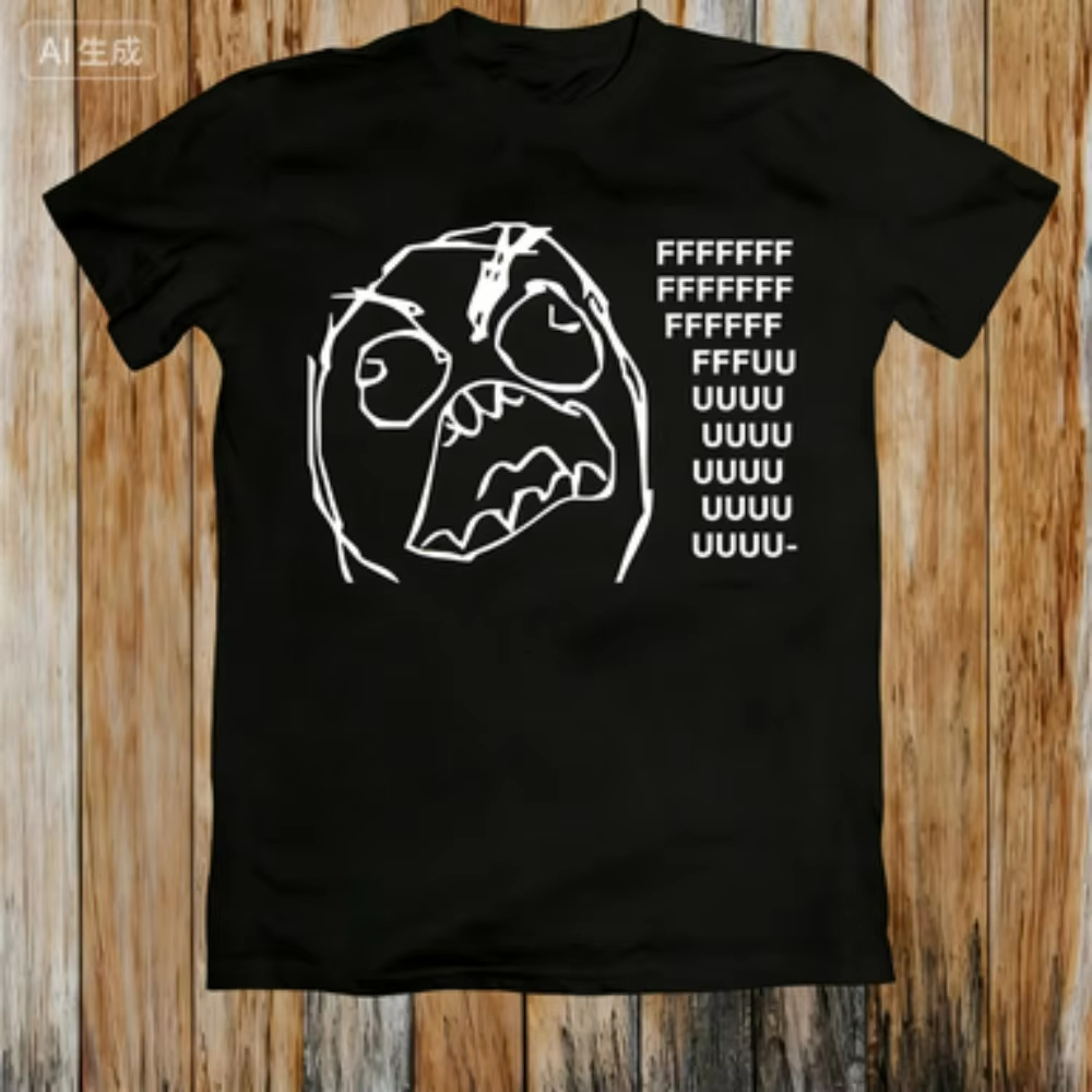Summer New Style Angry Guy Fun - Street Fashion For Short Guys ulasan dan harga