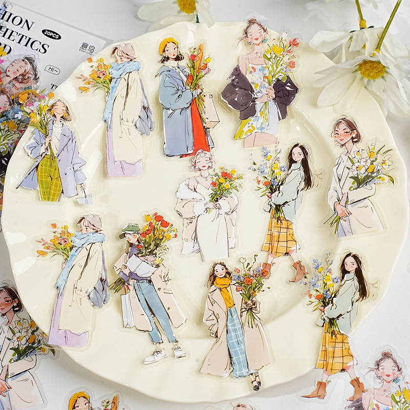 20Pcs/pack Fashion Girls Outfi - Street Fashion Outfit Girl ulasan dan harga