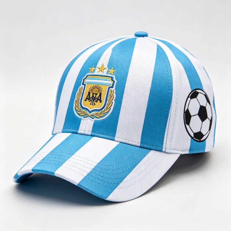 2026 Argentina Style Football  - Baseball Cap Fitted ulasan dan harga