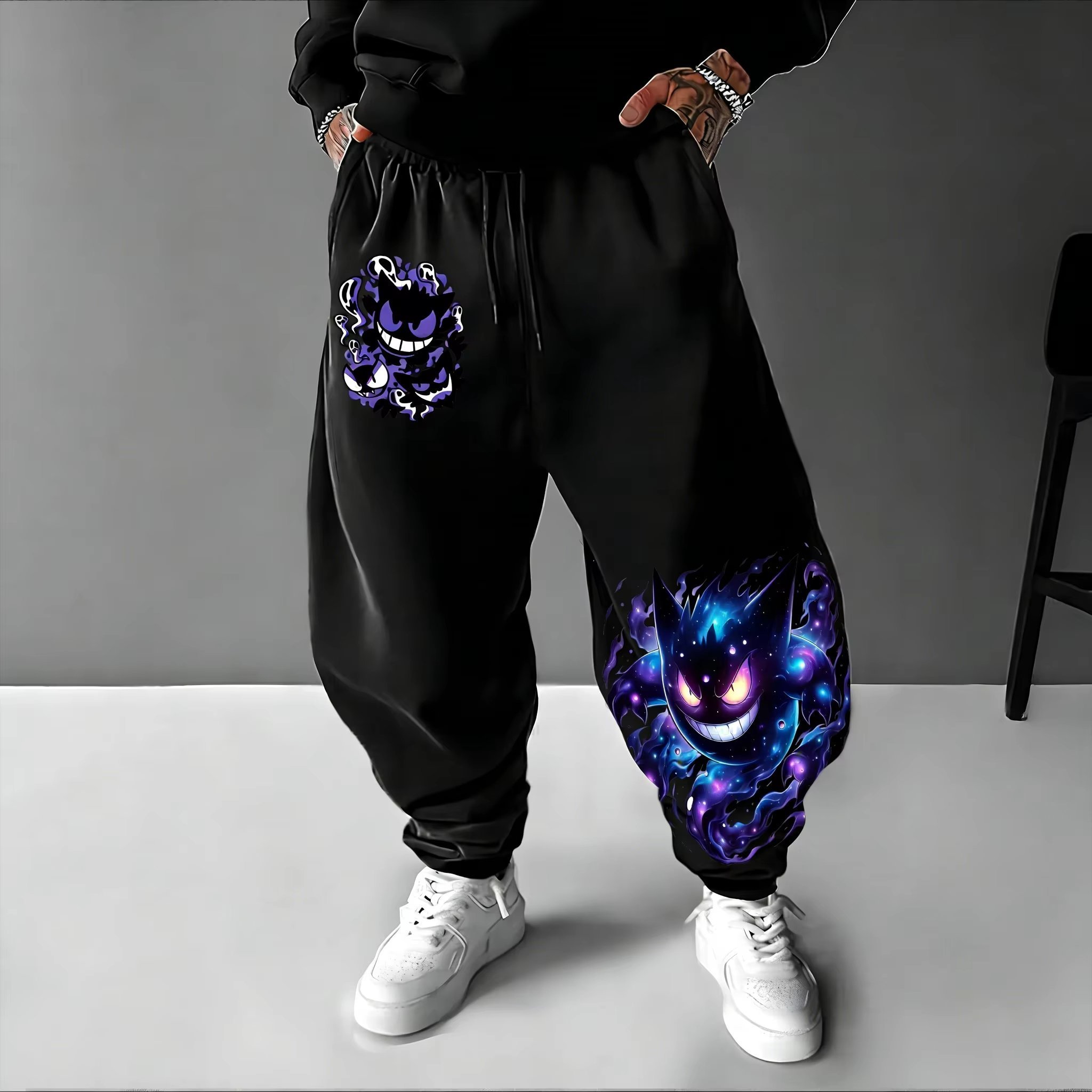 Y2K 2026 Pokemon Gengar Cotton - Street Fashion Baggy ulasan dan harga