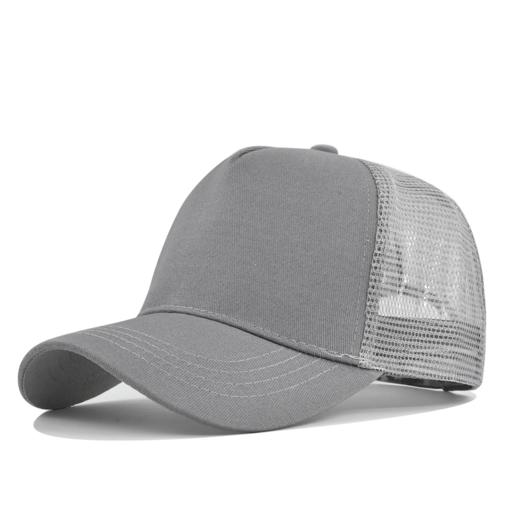 Customized Printed Logo Solid  - Baseball Cap Fitted ulasan dan harga
