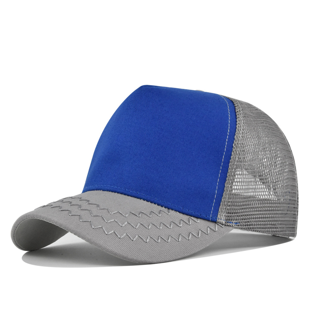 Customized Printed Logo Solid  - Baseball Cap Fitted ulasan dan harga