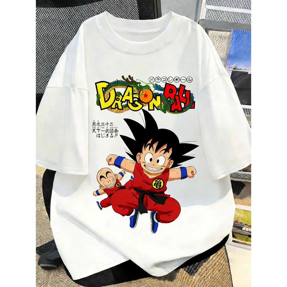 Plus Size Dragon Ball Anime Pr - Street Fashion Japan ulasan dan harga