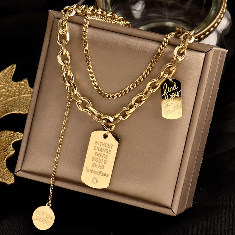 New Trend Titanium Steel Choke - Fashion Street Singapore ulasan dan harga