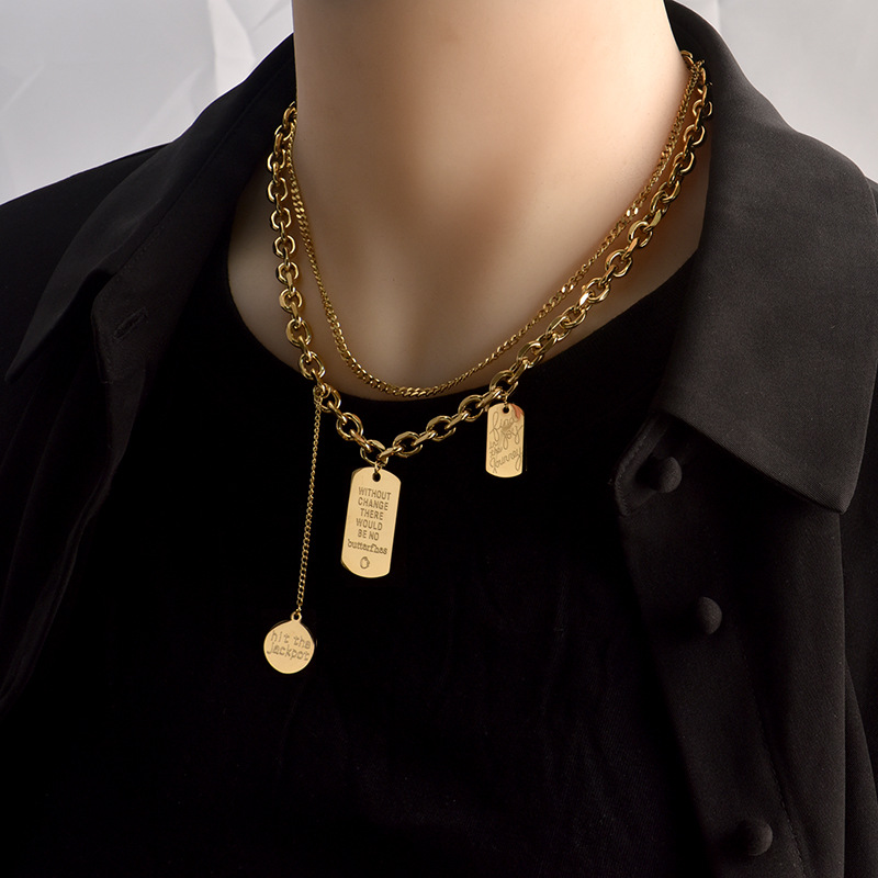 New Trend Titanium Steel Choke - Fashion Street Singapore ulasan dan harga