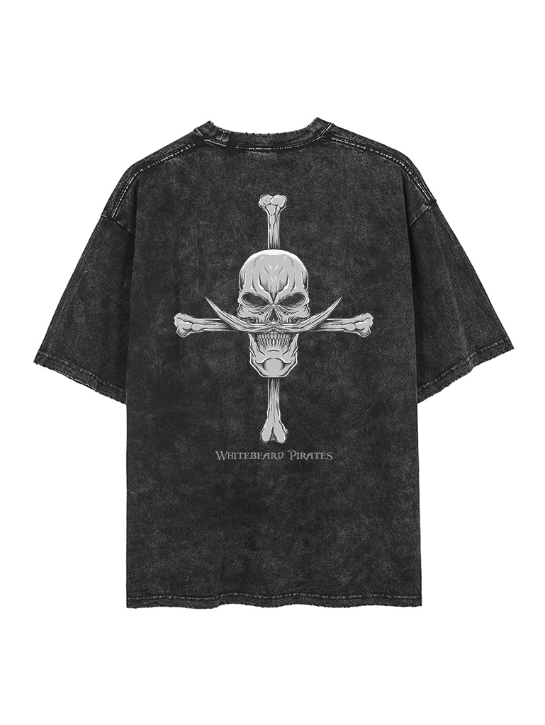 One Piece Vintage Whitebeard P - Street Fashion Japan ulasan dan harga