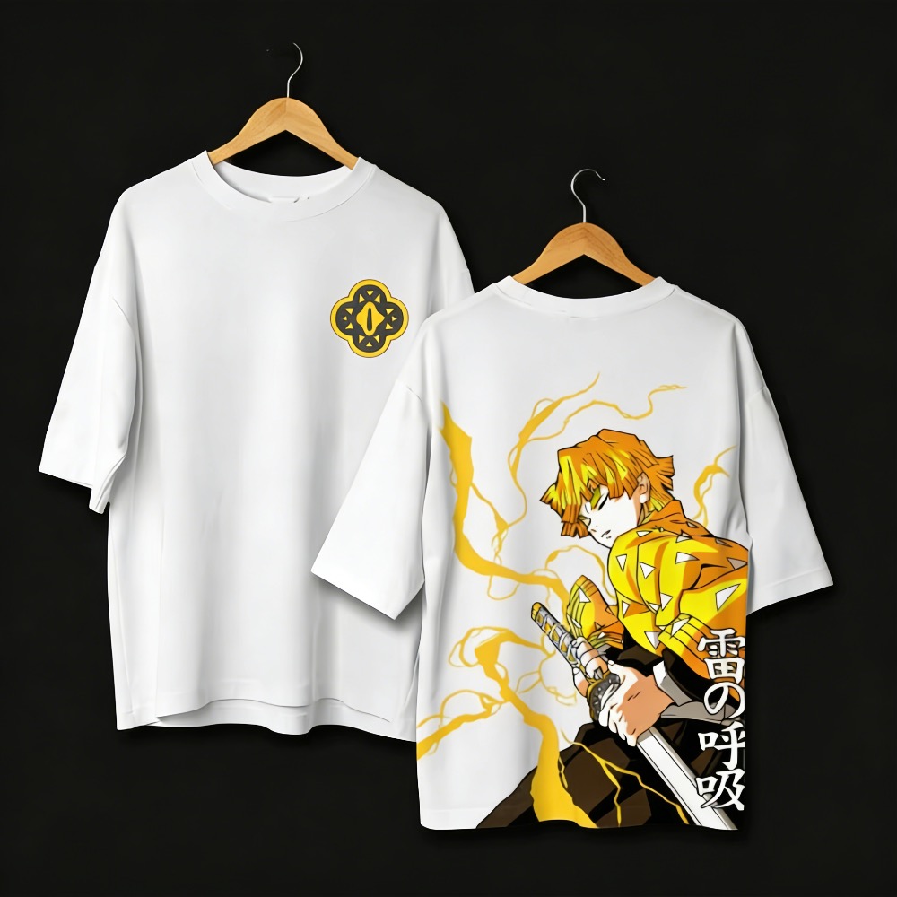 Plus Size Demon Slayer Anime P - Street Fashion Japan ulasan dan harga
