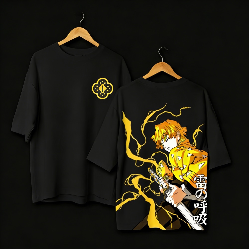 Plus Size Demon Slayer Anime P - Street Fashion Japan ulasan dan harga