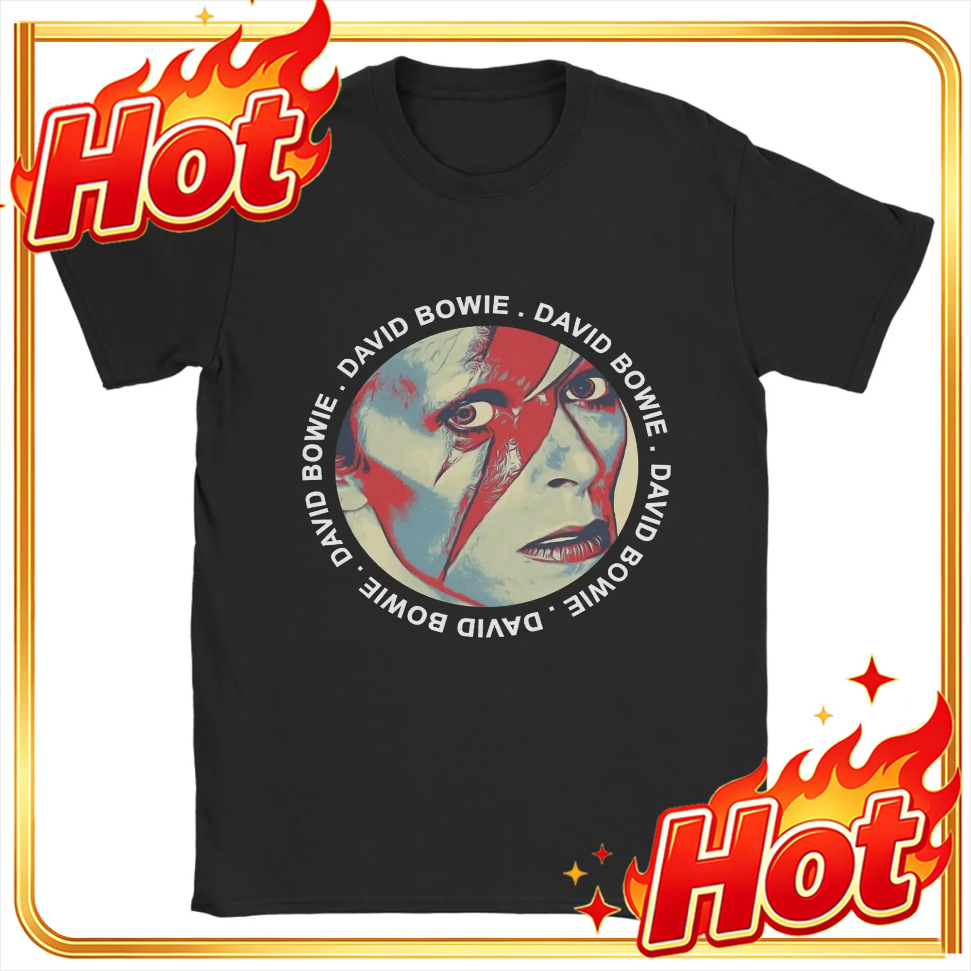 Custom Top David Bowie Classic - Street Fashion Poster ulasan dan harga